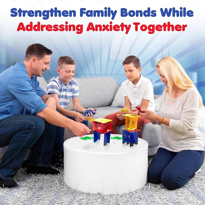StrongSuit Anxiety Kit: Anxiety Relief Items for Kids, Coping Skills Game, and Workbook | Comprehensive Therapy Games Bundle for Therapists, Counselors, Teachers, and Parents