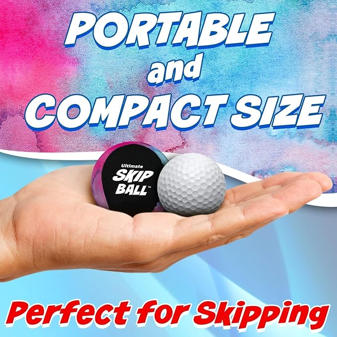 Activ Life The Ultimate Skip Ball – Water Bouncing Ball (2 Pack) Create Lasting Memories with Your Friends & Family at The Beach, Lake or Pool - Great for All Ages