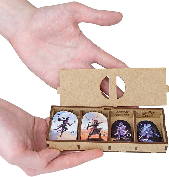 TowerRex Organizer for Gloomhaven and Forgotten Circles Expansion, Storage Insert for Gloomhaven, Board Game Accessories Upgrade