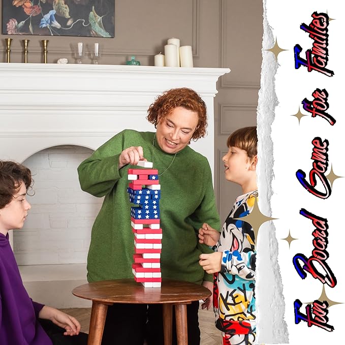 Fun Board Games for Family Games, Board Games for Adults, Popular Board Games American Tower, Classic Board Game for Children and Adults, Fun Board Game for Party, Board Game for Game Nights