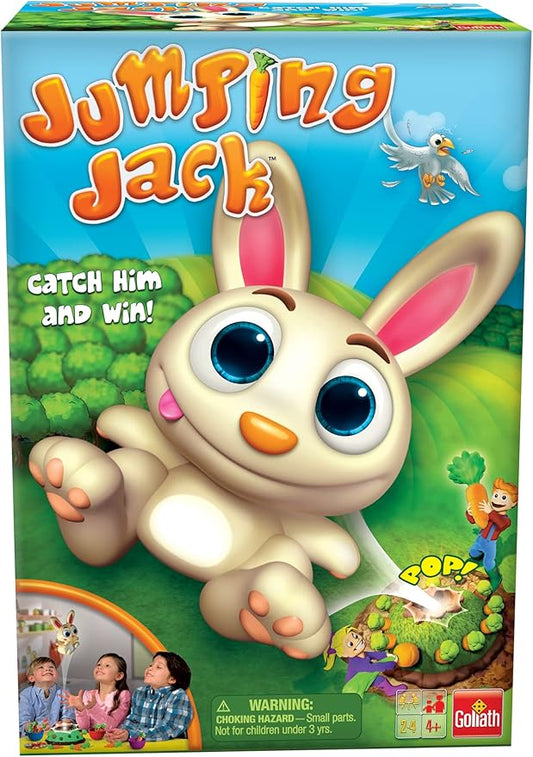 Jumping Jack Game by Goliath — Pull Out a Carrot and Watch Jack Jump by Goliath