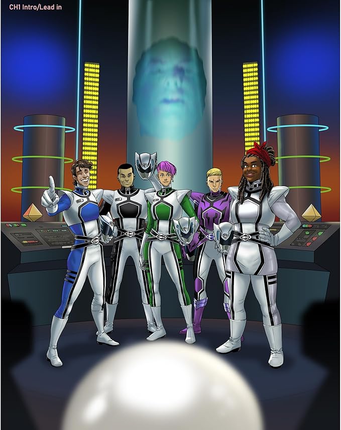 Renegade Game Studios: Power Ranger Roleplaying Game- Beneath The Helmet Sourcebook, Discover New Stories, New Downtime Rules, Ages 14+, 3-6 Players