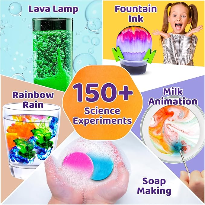 Smartivity Legendary Mega 150 Science Experiment Kit for Kids, Smart Birthday Gifts, Educational Science Experiments for Boys & Girls, STEM Toys for Learning & Fun for Age 6, 7, 8, 9, 10, 11, 12, 14