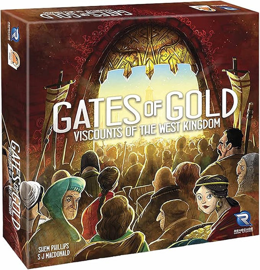Renegade Game Studios Viscounts of The West Kingdom: Gates of Gold Expansion - Strategy Board Game, Ages 14+