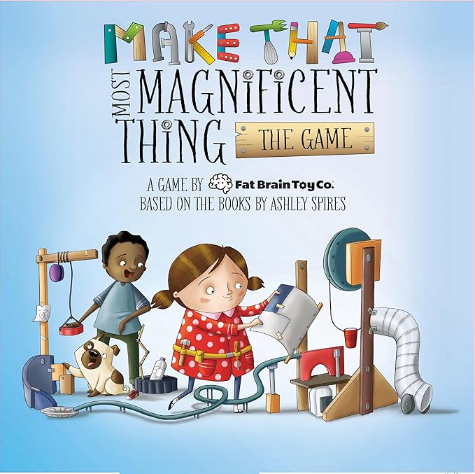 Fat Brain Toys Make That Most Magnificent Thing The Game - Make-and-Tell Game, Ages 7+