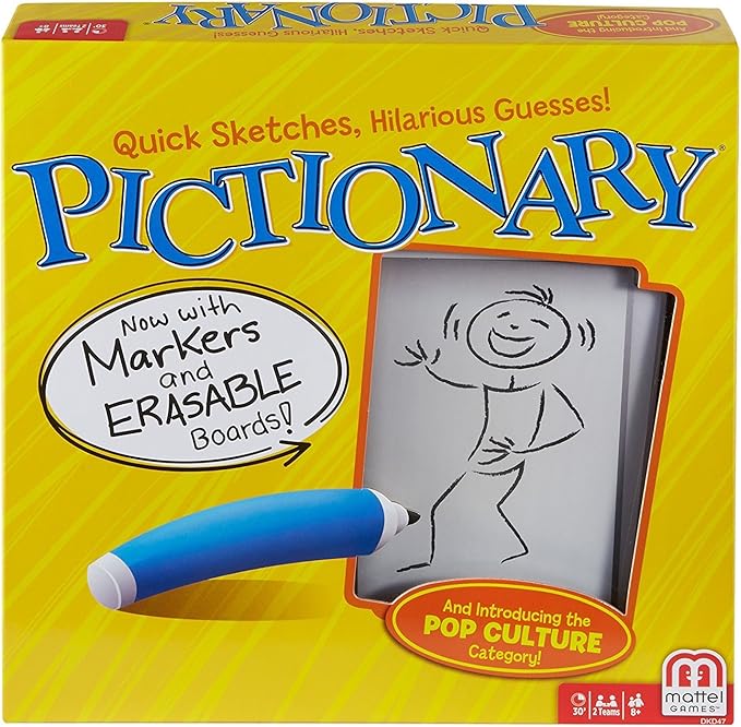Pictionary Game (Full pack with markers)