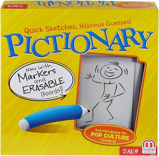 Pictionary Game (Full pack with markers)