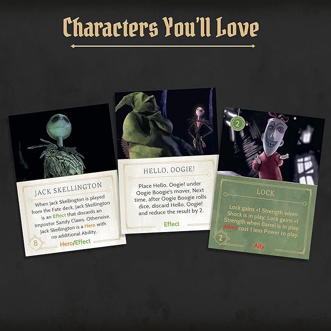 Ravensburger Disney Villainous: Filled with Fright - Strategy Board Game for Age 10 & Up | Award-Winning Line | Featuring Oogie Boogie