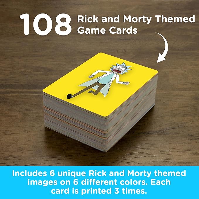 AQUARIUS - Rick and Morty Memory Master Card Game