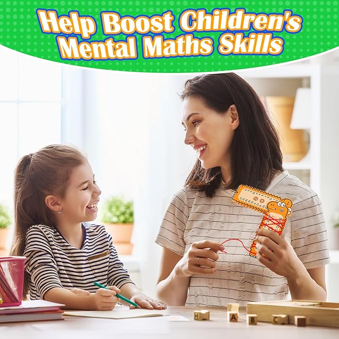 Addition Game Math Games for Kids, Math Manipulatives Homeschool Supplies Preschool Kindergarten Classroom Must Haves Math Facts Tools Math Supplies Learning Activities Educational Toys