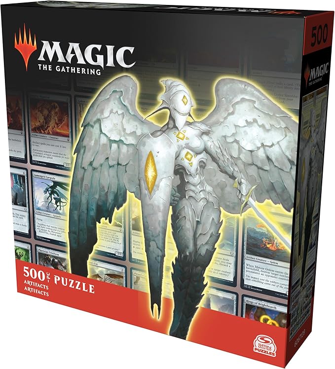 Magic The Gathering, Artifacts 500 Piece Puzzle MTG Puzzles for Adults Jigsaw Puzzles 500 Pieces Adult Puzzles 500 Piece Puzzles for Adults & Kids 12+