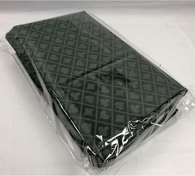 Speed Cloth Poker Table Fabric - 108X60 Inch Section of Suited Casino Card Game Table Felt Top Cover - Green