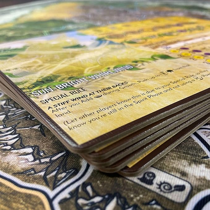 Greater Than Games | Horizons of Spirit Island: Punchboard Panels | Cooperative Strategy Board Game Accessory | Premium Component Upgrade