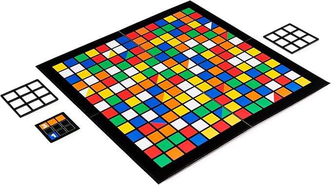 Rubik's Capture, Classic Fast-Paced Puzzle Strategy Sequence Retro Challenging Brain Teaser Board Game for Family Fun, for Adults & Kids Ages 8 and up
