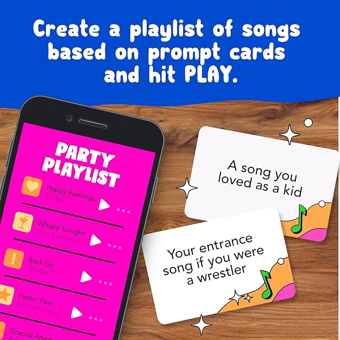 Add to Playlist: Get to Know Your Friends One Song at A Time | Hilarious Music Board Game, Great for Parties, a Birthday or Fun Game Nights