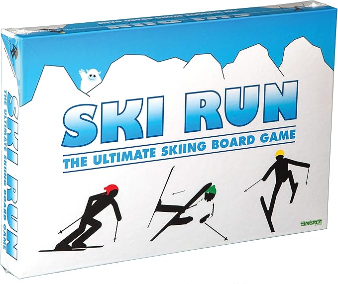SKI Run - The Ultimate Skiing Family Board Game for Both Kids, Teens and Adults. Top Apres Ski Gift-Present