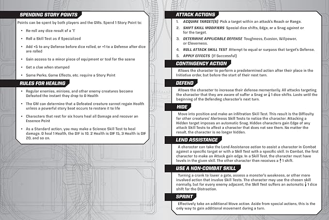 Renegade Game Studios G.I.I JOE Roleplaying Game Expanded Character Sheet Journal
