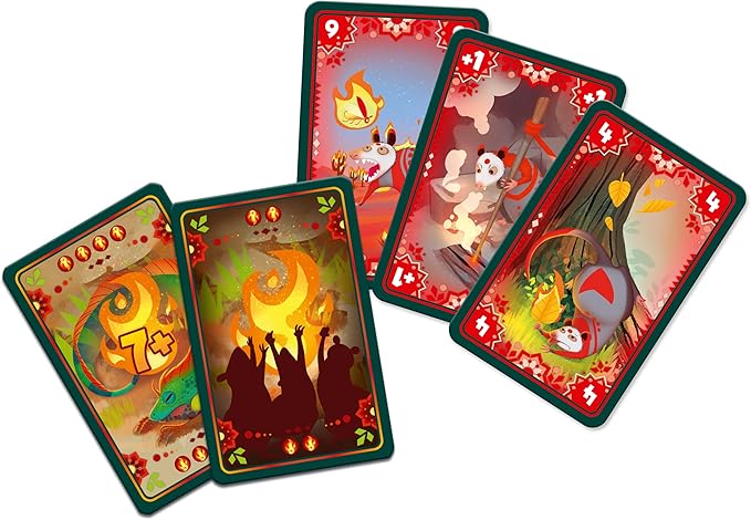 Tail on Fire | A Very Interactive Card Game for 2-6 Players in Which Chosing The Best 3 Cards for One Round Becomes an Exciting Dilemma | Ages 10+ |20 Mins HeidelBÄR Games