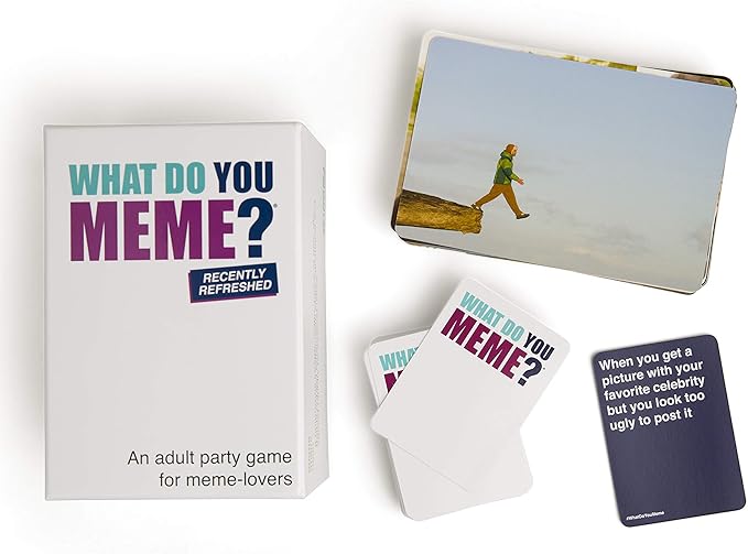 WHAT DO YOU MEME? Core Game (Original Version) – The Hilarious Adult Party Game for Meme Lovers