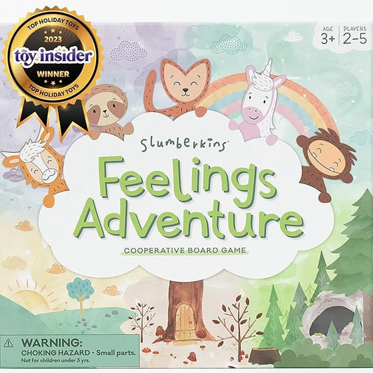 Slumberkins Feelings Adventure Board Game - Cooperative Game for Kids, Parents & Teachers