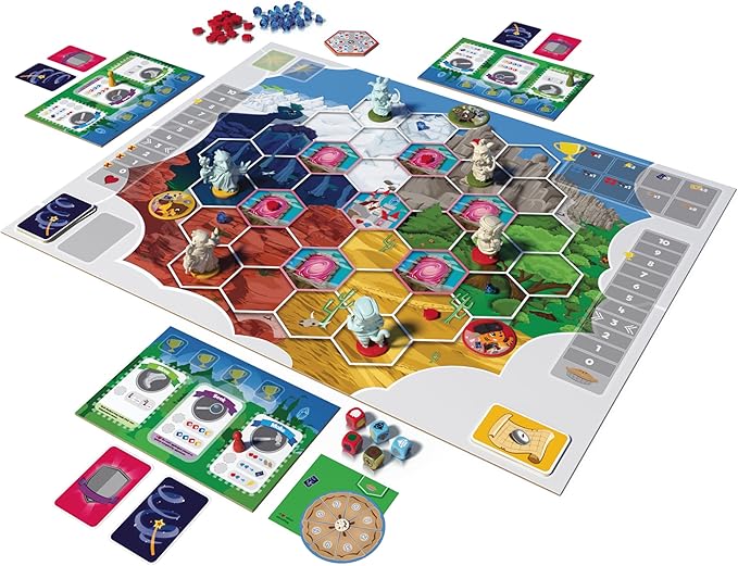 Stonemaier Games: My Little Scythe | A Competitive Family Game Where You Embark on Adventure with Your Animal Friends | 1-6 Players, 60 Mins