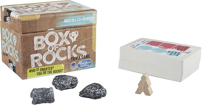 Hasbro Gaming Hasbro Games Box of Rocks Party Board Game (Amazon Exclusive)