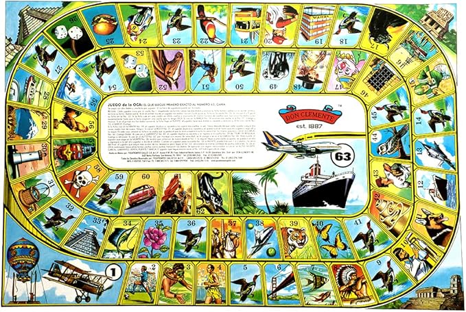 Don Clemente Serpientes Y Escaleras Authentic Mexican Game
