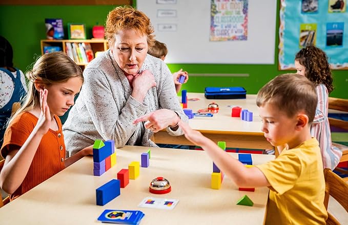 A STEM Toy and Educational Game for Competitive Structured Block Play, Ages 4+