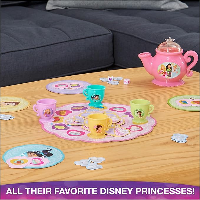 Disney Princess Treats & Sweets Party Board Game, for Kids and Families Ages 4 and up