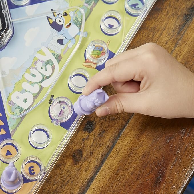Hasbro Gaming Trouble: Bluey Edition Board Game for Kids, 2-4 Players, Race Bluey, Bingo, Bandit, or Chilli to The Finish, Ages 5 and Up (Amazon Exclusive)
