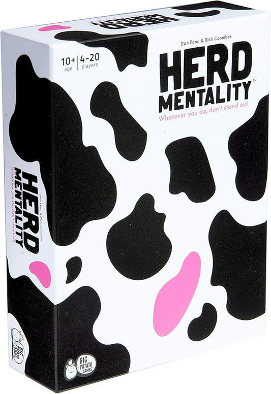 Big Potato Herd Mentality: How Well Do You Know Your Family and Friends? Hilarious Board Game for Ages 10+. 4-20 Players