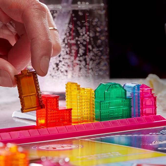Monopoly Chance Board Game for Adults and Kids | Fast-Paced Family Party Game | Ages 8+ | 2-4 Players | 20 Mins. Average (Amazon Exclusive)