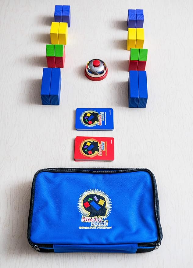 A STEM Toy and Educational Game for Competitive Structured Block Play, Ages 4+