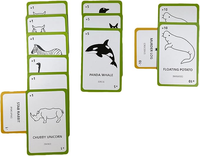 University Games | Danger Noodle Family Card Game, for 2 to 8 Players Ages 12 and Up