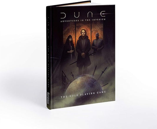Modiphius Entertainment Dune RPG Core Rulebook, New Version of the 2D20 System, Science Fiction Strategy Role Play Game, For Ages 14 and up