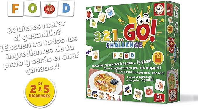 Educa 3,2,1 GO Challenge Food