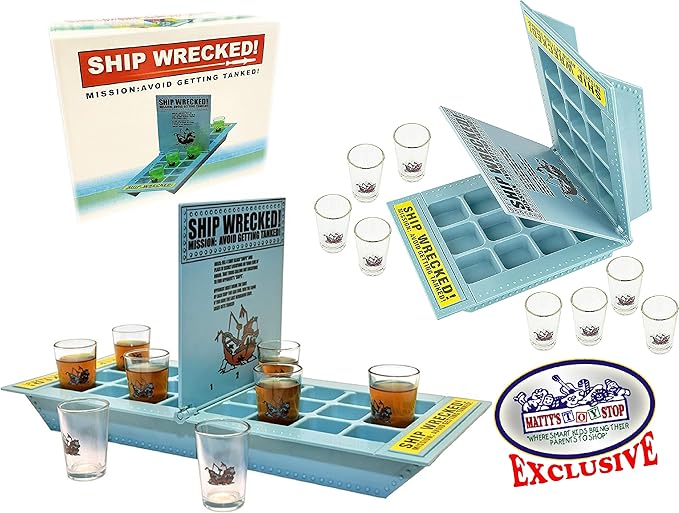 Matty's Toy Stop Ship Wrecked! The Game with a Mission: Avoid Getting Tanked!