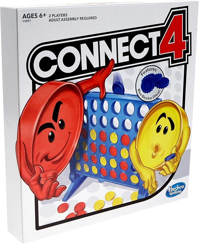 Hasbro Gaming Connect 4 Strategy Board Game for Ages 6 and Up (Amazon Exclusive)