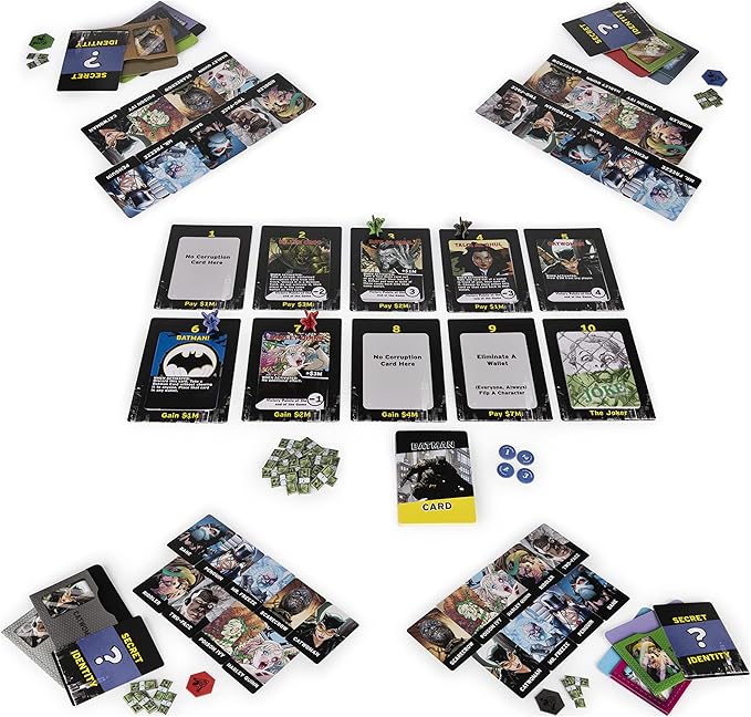 Spin Master Games The Joker, Diabolical Secret Identity Strategy Party Game, for Adults and Kids Ages 12 and up