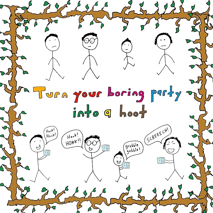 Bird Call A Lively and Delightfully Absurd 5-Minute Party Game - High Energy Party Game - Card Games for Kids, Teens, and Adults