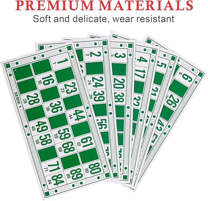 Lotto Game, Bingo Cards Set Russian Bingo Board Game Set of Wooden Barrels Cards Bingo Game Chips