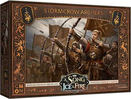 A Song of Ice and Fire Tabletop Miniatures Stormcrow Archers Unit Box - Deadly Mercenary Marksmen, Strategy Game for Adults, Ages 14+, 2+ Players, 45-60 Minute Playtime, Made by CMON