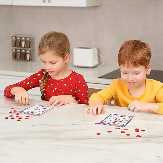 QUIZMO Addition & Subtraction - Bingo-Style Math Game - 2 Game Modes for Ages 6-10 - Teach Basic Mathematics