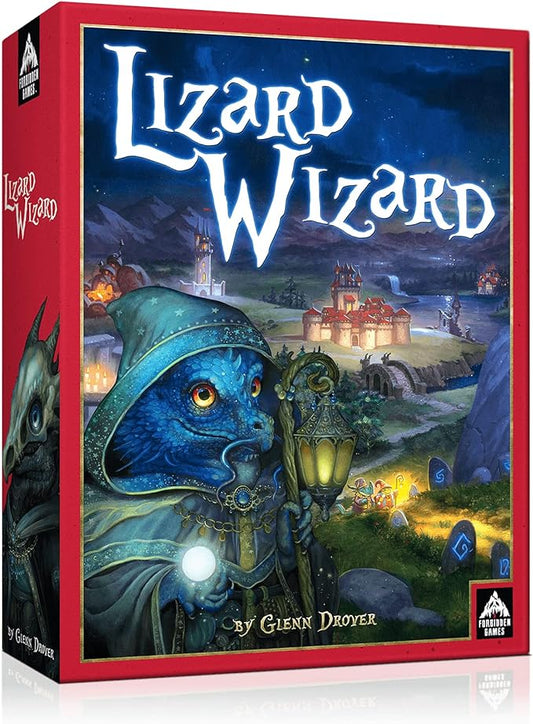 Forbidden Games, Lizard Wizard – Fantasy Strategy Game of Spellcasting, Potions, and Mystical Creatures, Ages 10+, 2-6 Players, Family Game Night Essential