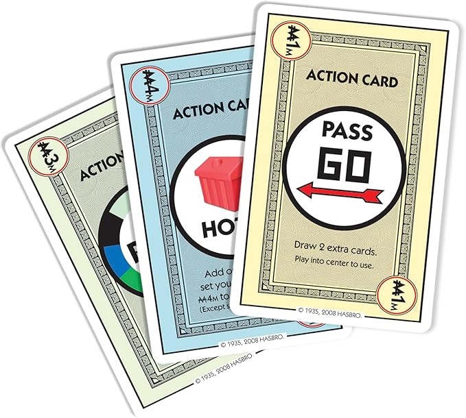 Hasbro Gaming Monopoly Deal Card Game, Quick-Playing Card Game for 2-5 Players, Game for Families and Kids, Ages 8 and Up (Amazon Exclusive)