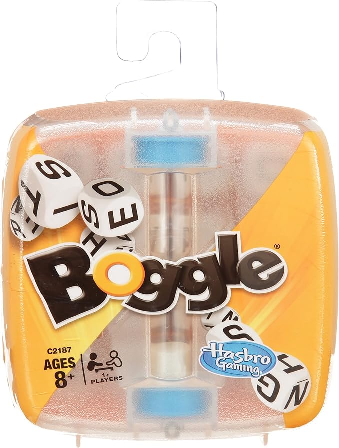 Mr Dice Boggle Game Bundle With Drawstring Bag - Classic Boggle for Adults