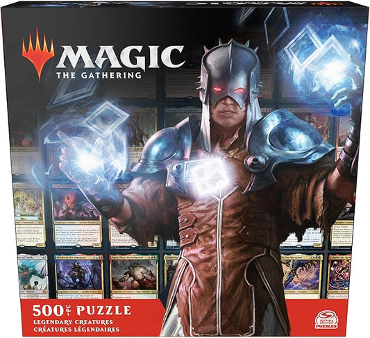 Magic The Gathering, Legendary Creatures 500 Piece Puzzle MTG Puzzles for Adults Jigsaw Puzzles 500 Pieces 500 Piece Puzzles for Adults & Kids 12+
