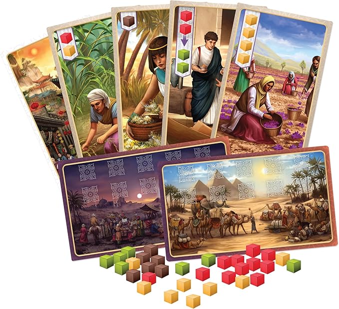 Century Spice Road Board Game | Strategy/ Exploration/ Family Board Game | Ages 8 + | 2 to 4 Players | Average Playtime 30-45 Minutes | Made by Plan B Games,Multi-Colored,40000ENPBG