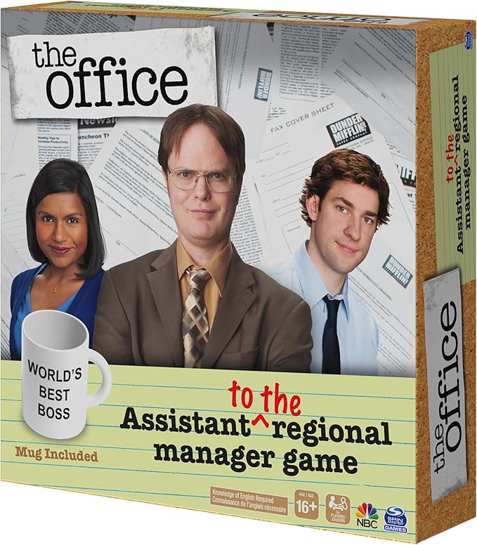 The Office TV Show, Assistant to The Regional Manager Party Game, for Adults and Teens Ages 16 and up