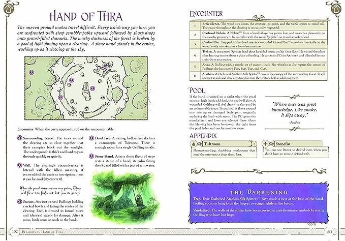 The Dark Crystal Adventure Game - RPG Hardcover Book, 290+ Full Color Pages, Role Playing Game